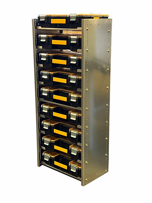Dewalt Pro, Stanley Pro Organizer Van Rack
