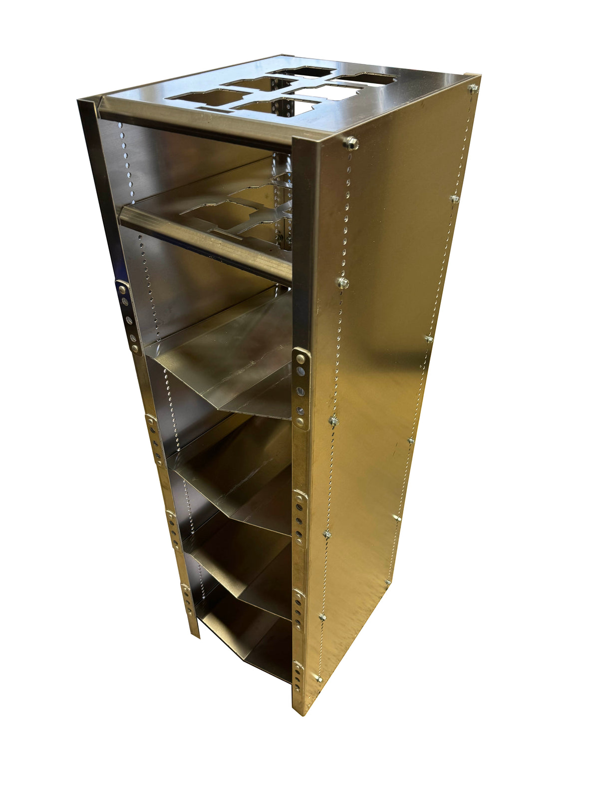 Refrigerant Van Racking Small Bottle Refrigerant Van Rack With Milwaukee Packout – Valley Metal