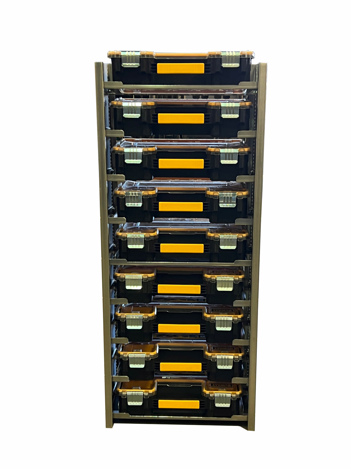 Dewalt Rack Dewalt Pro, Stanley and Tactix Large Bin – Valley Metal